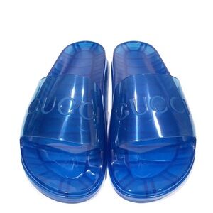 Gucci Blue Sz72 (10.5) slides